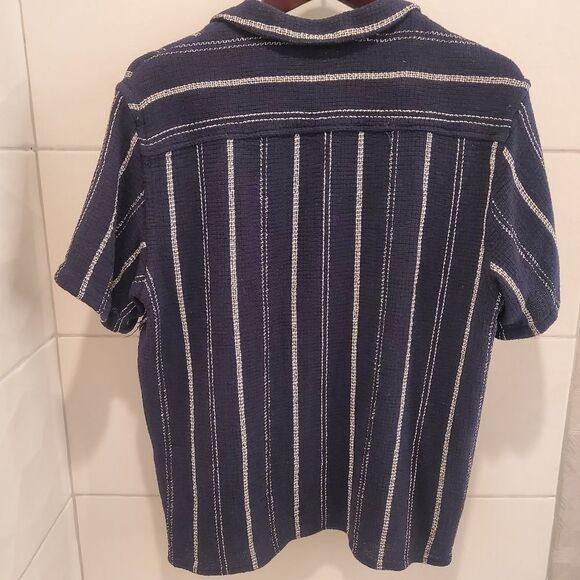 Zara Boho Poly Blend Button Top - Picture 2 of 3